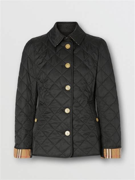 burberry button up quilt jacket|burberry quilted jackets for women.